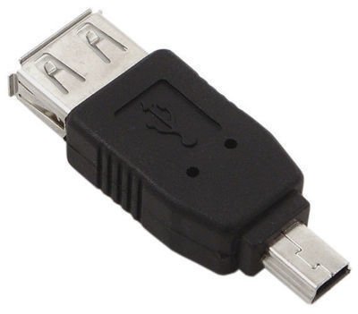 Adapter Akyga AK-AD-07 USB A (f) / mini USB B (m) OTG