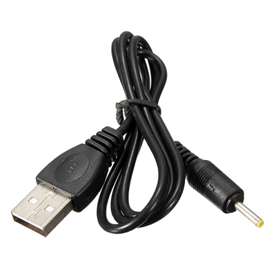 DC cable Akyga AK-DC-02 USB A (m) / 2.5 x 0.7 mm (m)
