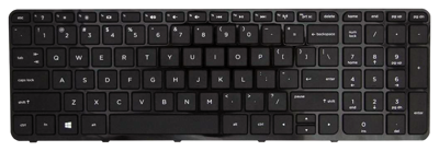 Replacement laptop keyboard HP COMPAQ 17-E000 (WITH FRAME)