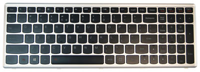 Klawiatura do laptopa IBM LENOVO Ideapad U510 Z710 (PODŚWIETLANA)